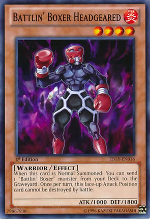 Battlin' Boxer Headgeared (Common / Short Print) [LTGY-EN016] 1st Edition