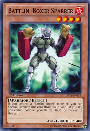 Battlin' Boxer Sparrer (Common / Short Print) [LTGY-EN018] Unlimited