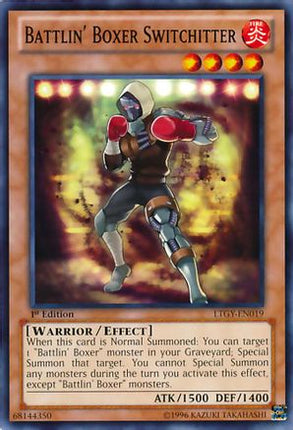 Battlin' Boxer Switchitter (Common / Short Print) [LTGY-EN019] 1st Edition