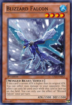 Blizzard Falcon (Common / Short Print) [LTGY-EN012] 1st Edition