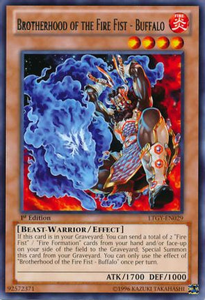 Brotherhood of the Fire Fist - Buffalo (Rare) [LTGY-EN029] 1st Edition