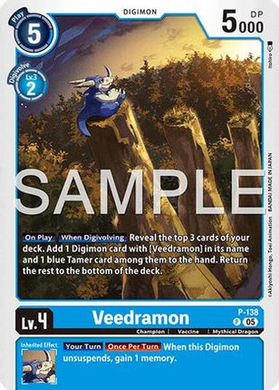 Veedramon (Reprint) [P-138] [Advanced Booster Digimon Generation] Foil