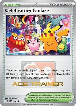 Celebratory Fanfare (Ace Trainer) - 28/null [ME: Mega Evolution Promo]