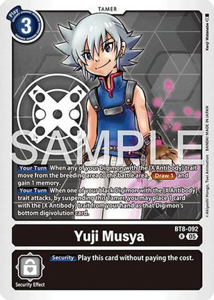 Yuji Musya (Reprint) [BT8-092] [Advanced Booster Digimon Generation] Foil