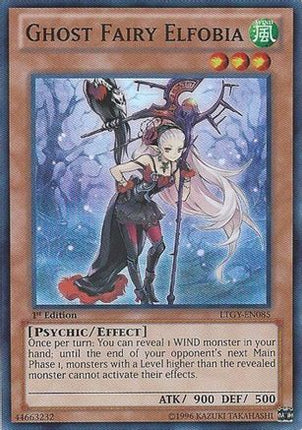 Ghost Fairy Elfobia (Super Rare) [LTGY-EN085] 1st Edition