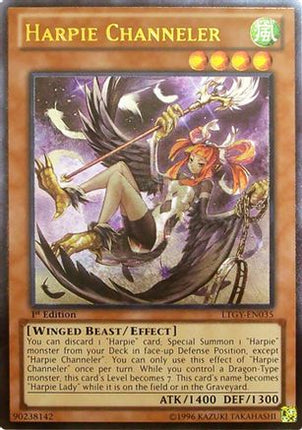 Harpie Channeler (UTR) (Ultimate Rare) [LTGY-EN035] 1st Edition