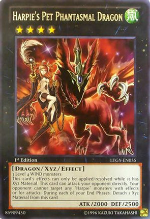 Harpie's Pet Phantasmal Dragon (Rare) [LTGY-EN055] 1st Edition
