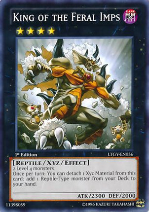 King of the Feral Imps (Common / Short Print) [LTGY-EN056] 1st Edition