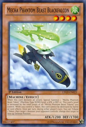 Mecha Phantom Beast Blackfalcon (Common / Short Print) [LTGY-EN023] Unlimited