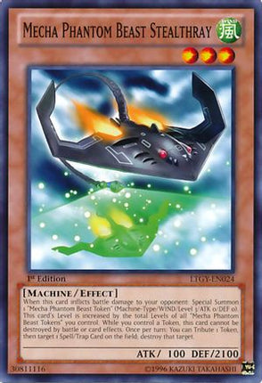 Mecha Phantom Beast Stealthray (Common / Short Print) [LTGY-EN024] 1st Edition