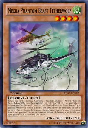 Mecha Phantom Beast Tetherwolf (Rare) [LTGY-EN022] Unlimited