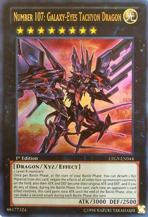 Number 107: Galaxy-Eyes Tachyon Dragon (Ultra Rare) [LTGY-EN044] Unlimited