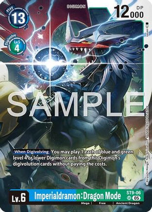 Imperialdramon: Dragon Mode - ST9-06 (Reprint) [ST9-06] [Advanced Booster Digimon Generation] Foil