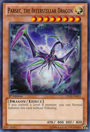Parsec, the Interstellar Dragon (Common / Short Print) [LTGY-EN015] Unlimited