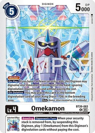 Omekamon (Reprint) [BT20-083] [Advanced Booster Digimon Generation] Foil