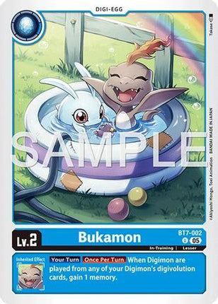 Bukamon (Reprint) [BT7-002] [Advanced Booster Digimon Generation] Foil