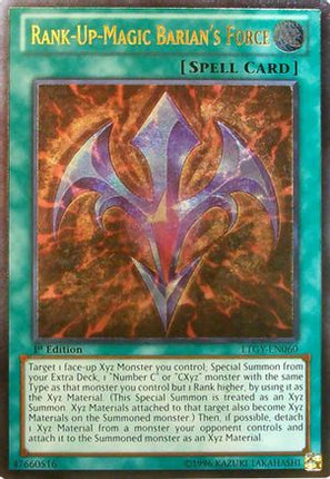 Rank-Up-Magic Barian's Force (UTR) (Ultimate Rare) [LTGY-EN060] 1st Edition