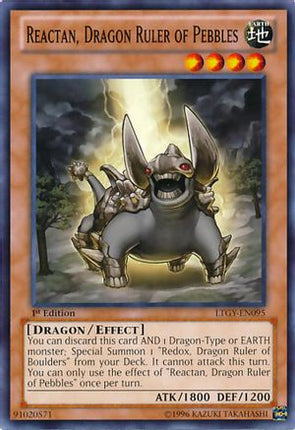 Reactan, Dragon Ruler of Pebbles (Common / Short Print) [LTGY-EN095] Unlimited