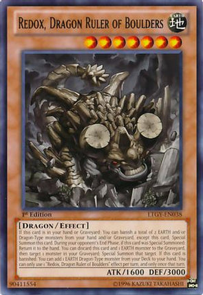 Redox, Dragon Ruler of Boulders (Rare) [LTGY-EN038] Unlimited