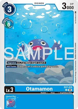 Otamamon (Reprint) [EX7-015] [Advanced Booster Digimon Generation] Foil