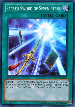 Sacred Sword of Seven Stars (Super Rare) [LTGY-EN066] 1st Edition
