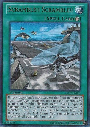 Scramble!! Scramble!! (Ultra Rare) [LTGY-EN061] 1st Edition
