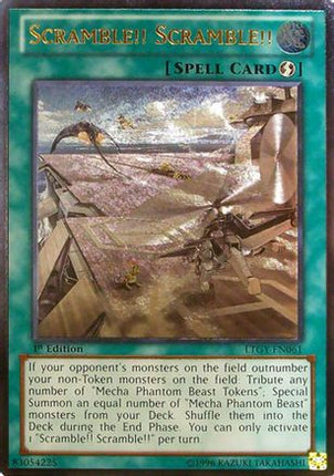Scramble!! Scramble!! (UTR) (Ultimate Rare) [LTGY-EN061] Unlimited