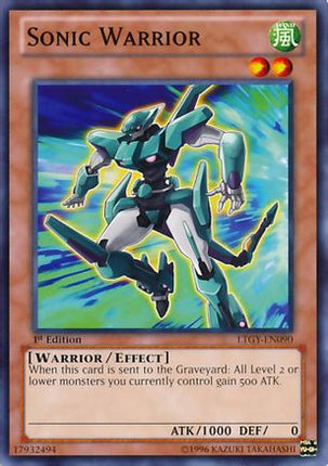 Sonic Warrior (Common / Short Print) [LTGY-EN090] 1st Edition