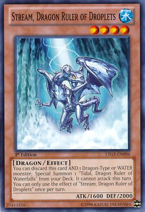Stream, Dragon Ruler of Droplets (Common / Short Print) [LTGY-EN096] Unlimited