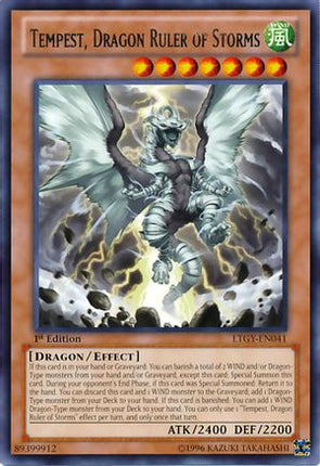 Tempest, Dragon Ruler of Storms (Rare) [LTGY-EN041] Unlimited