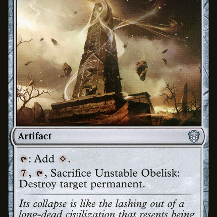 Unstable Obelisk [Commander 2021]