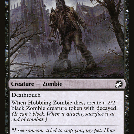 Hobbling Zombie [Innistrad: Midnight Hunt]