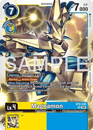 Magnamon (Reprint) [BT8-038] [Advanced Booster Digimon Generation] Foil