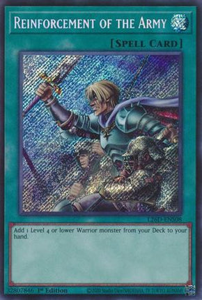 Reinforcement of the Army  [L26D-ENS08] Secret Rare 1st Edition