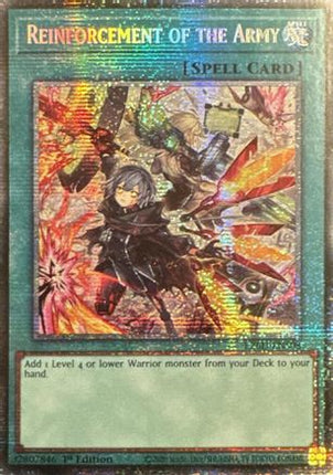 Reinforcement of the Army  [L26D-ENS08] Starlight Rare 1st Edition