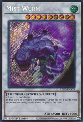 Mist Wurm  [L26D-ENX29] Secret Rare 1st Edition