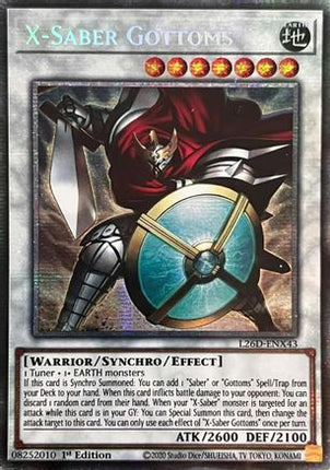X-Saber Gottoms  [L26D-ENX43] Starlight Rare 1st Edition