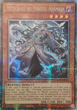 Mitsurugi no Mikoto, Aramasa  [L26D-ENM06] Starlight Rare 1st Edition
