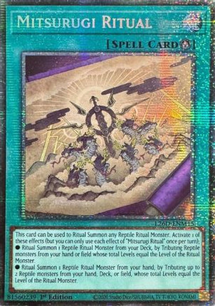 Mitsurugi Ritual  [L26D-ENM15] Starlight Rare 1st Edition