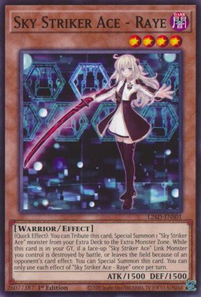 Sky Striker Ace - Raye [L26D-ENS01] Common / Short Print 1st Edition