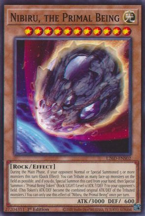 Nibiru, the Primal Being [L26D-ENS02] Common / Short Print 1st Edition