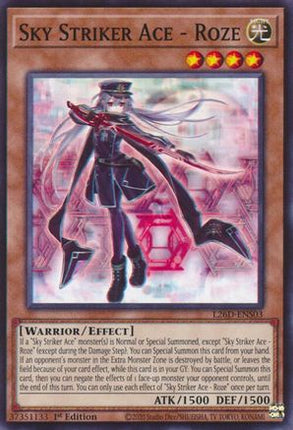 Sky Striker Ace - Roze [L26D-ENS03] Common / Short Print 1st Edition
