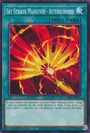 Sky Striker Maneuver - Afterburners! [L26D-ENS11] Common / Short Print 1st Edition