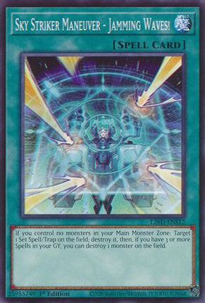 Sky Striker Maneuver - Jamming Waves! [L26D-ENS12] Common / Short Print 1st Edition