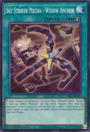 Sky Striker Mecha - Widow Anchor [L26D-ENS14] Common / Short Print 1st Edition