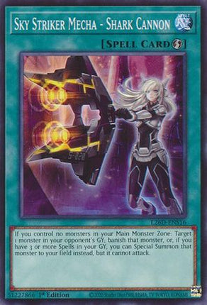 Sky Striker Mecha - Shark Cannon [L26D-ENS16] Common / Short Print 1st Edition