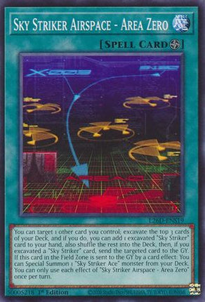 Sky Striker Airspace - Area Zero [L26D-ENS19] Common / Short Print 1st Edition