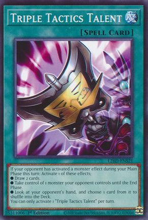 Triple Tactics Talent [L26D-ENS21] Common / Short Print 1st Edition