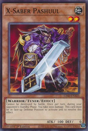 X-Saber Pashuul [L26D-ENX03] Common / Short Print 1st Edition