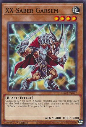 XX-Saber Garsem [L26D-ENX07] Common / Short Print 1st Edition
